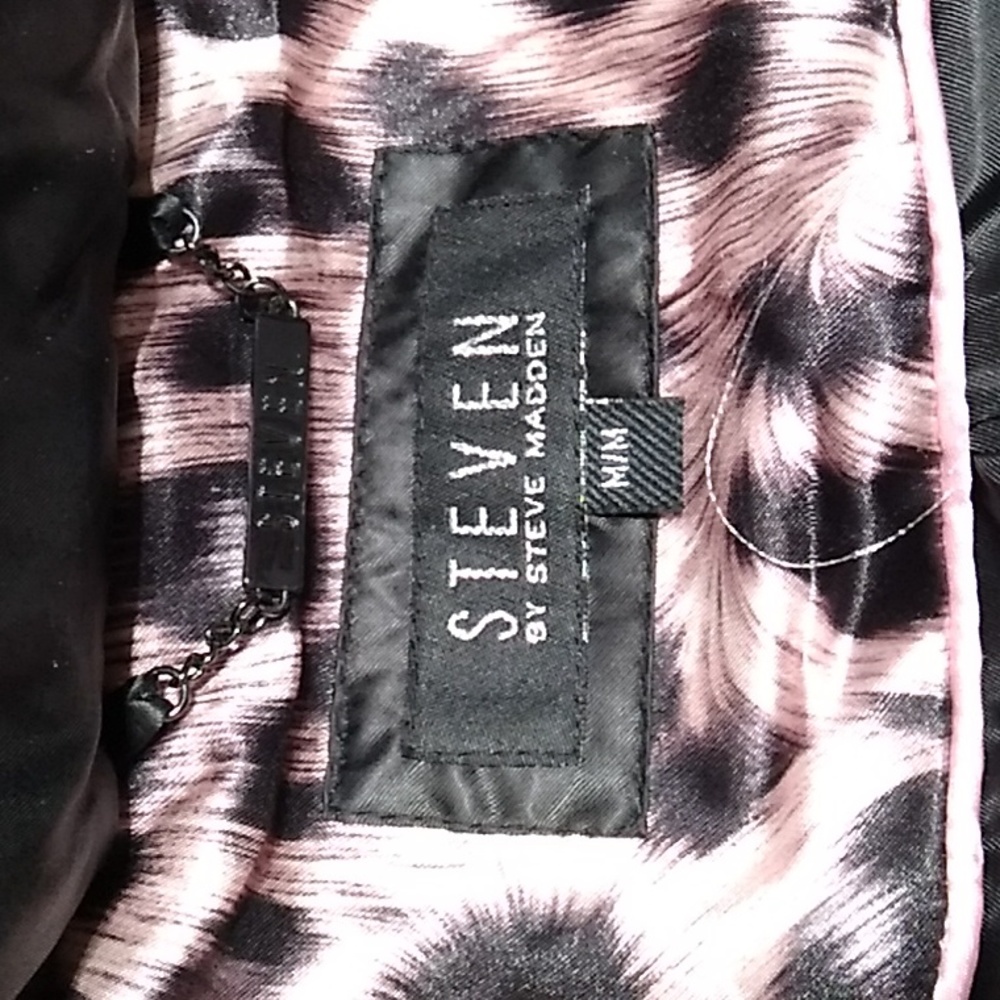 SALE! Steven By Steve Madden Coat W Faux Fur Removable Hood Sz.M (BX12) - Picture 11 of 16